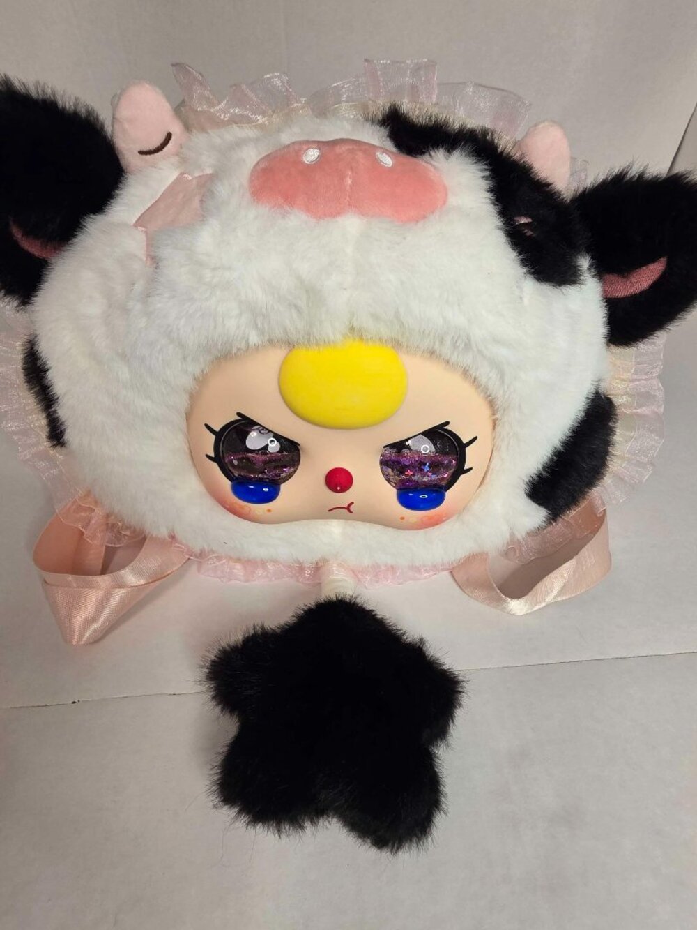 Baby Three BB3 800% Fairy Tale World Starry Cow Big Head Backpack Plush Bag